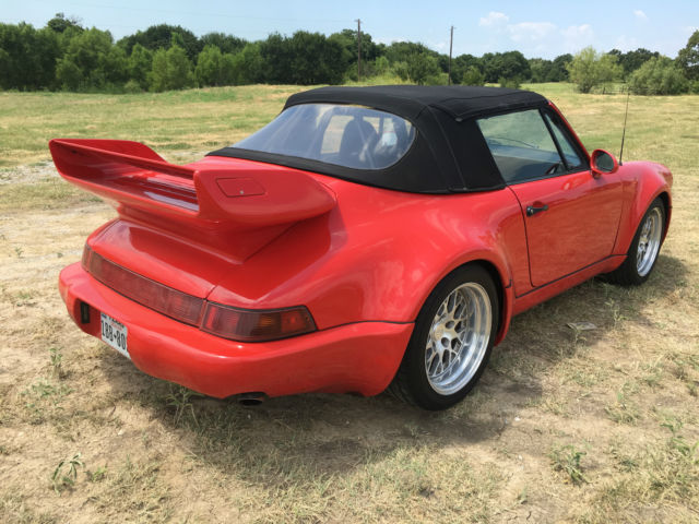 1984 porsche 911 carrera convertible 2-door 3.2l paxson supercharger. no reserve