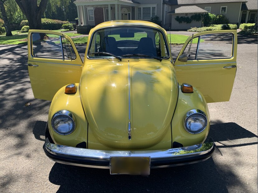 1974 volkswagen beetle coupe