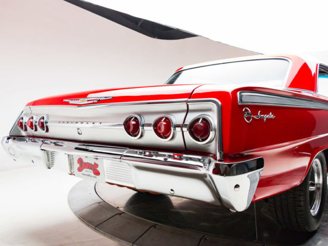 1962 chevrolet impala 327 v8 l79 4 speed manual hardtop roman red