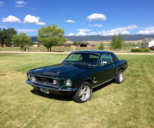 1968 ford mustang coupe - great condition! restored!