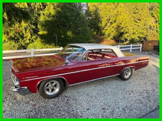 1963 pontiac catalina 398ci v8 3-spd column manual no rust new tires rwd stock