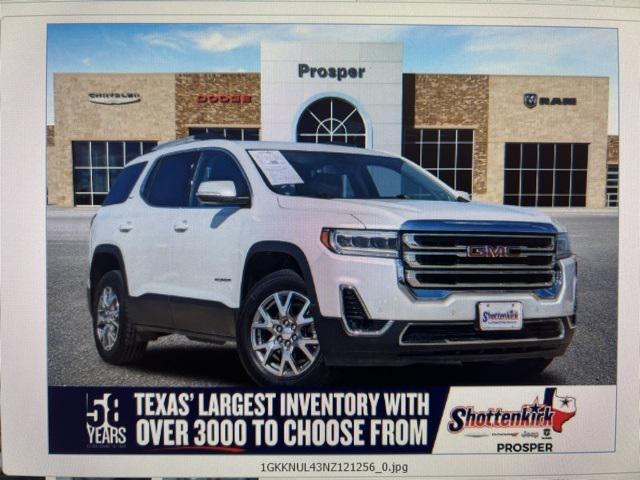 2022 gmc acadia awd slt