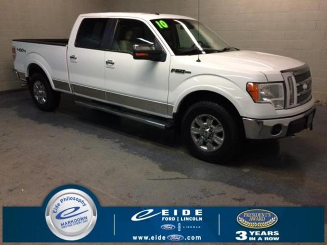 2010 ford f-150 lariat 4x4 lariat 4dr supercrew styleside 5.5 ft. sb for sale in bismarck, north dakota