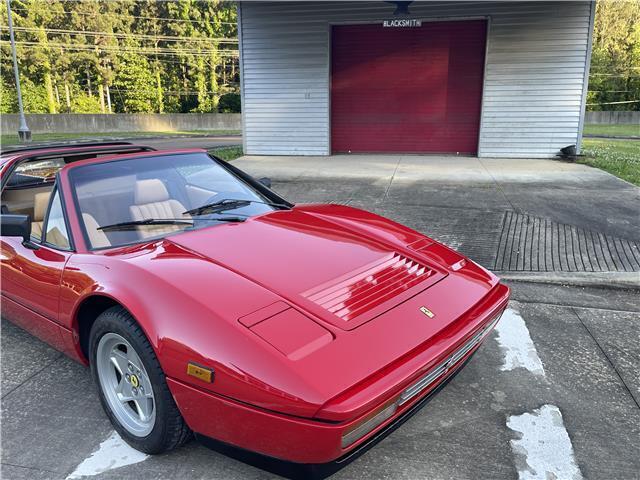 1987 ferrari 328 gts red/tan serviced gorgeous