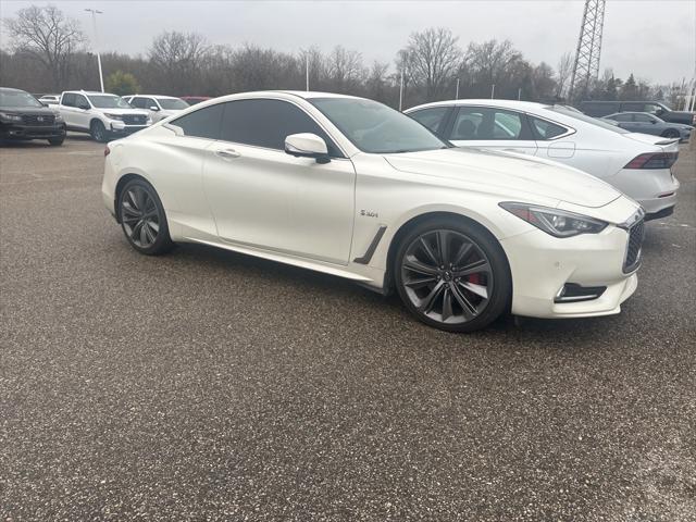 2018 infiniti q60 3.0t red sport 400