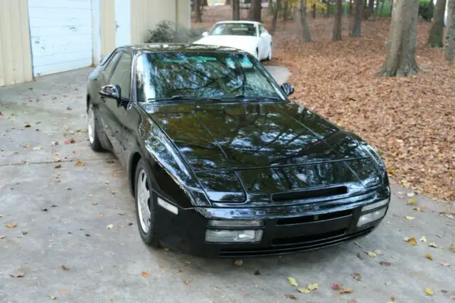 1989 porsche 944 turbo black on black - clean