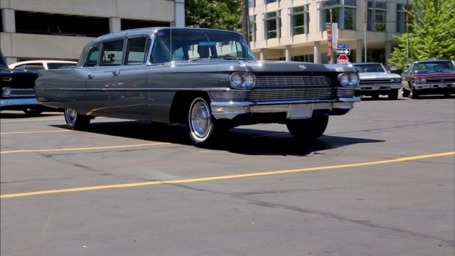 1965 cadillac limousine shadow gray fleetwood working a/c automatic