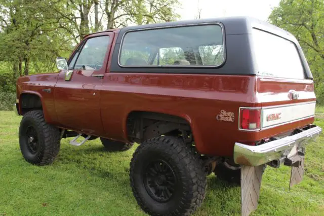 1985 gmc jimmy k5 fresh paint lifted 37's rebuilt motor no reserve auction