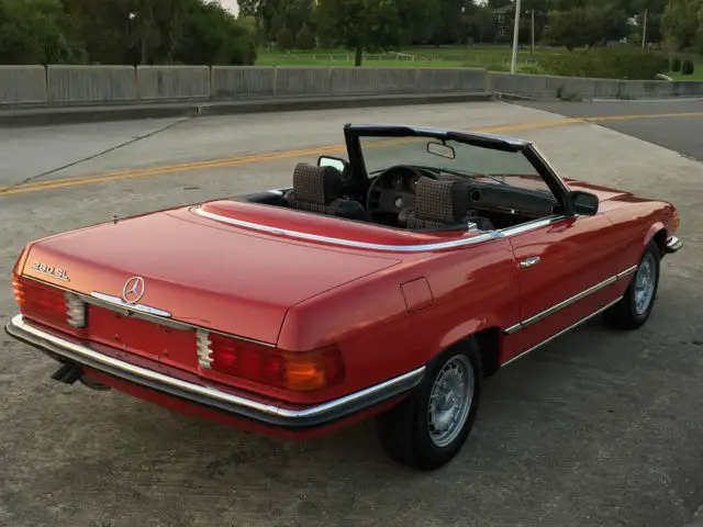 1983 mercedes benz 280sl , db 568 signal red, factory paint, 54k, stunning ! *