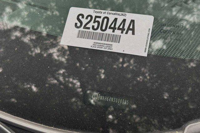 2022 subaru legacy sport