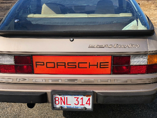 turbo porsche 924 turbo 1981 platinum