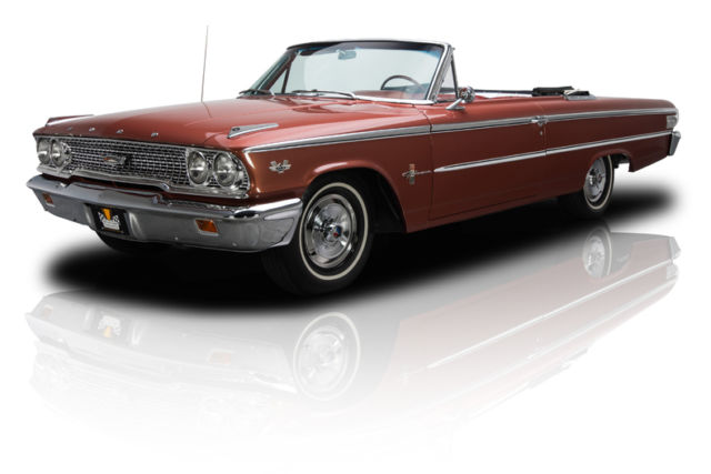 restored galaxie 500xl convertible g code 406/405 hp tri-power v8 4 speed pb