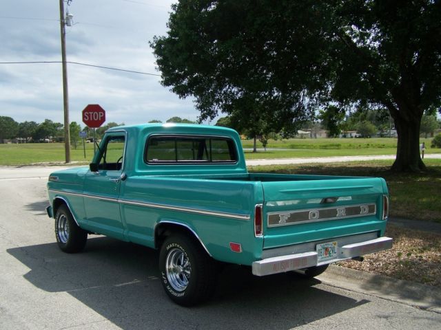1968 ford f100 short bed pickup truck - frame off restoration - nice!