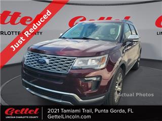 2018 Ford Explorer platinum