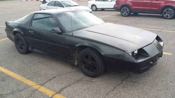 camaro, muscle car, 1991, hatchback, 3rd generation, f body