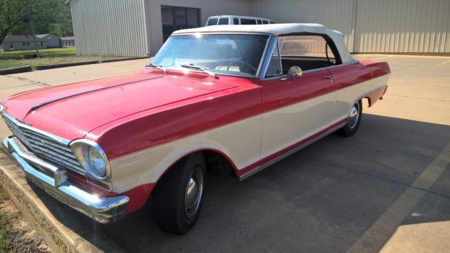 reduced!!! 1963 chevrolet nova chevy ii convertible. no reserve!!!