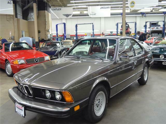 1978 bmw 633 csi anthracite/red leather,only 36k original miles,4 speed manual
