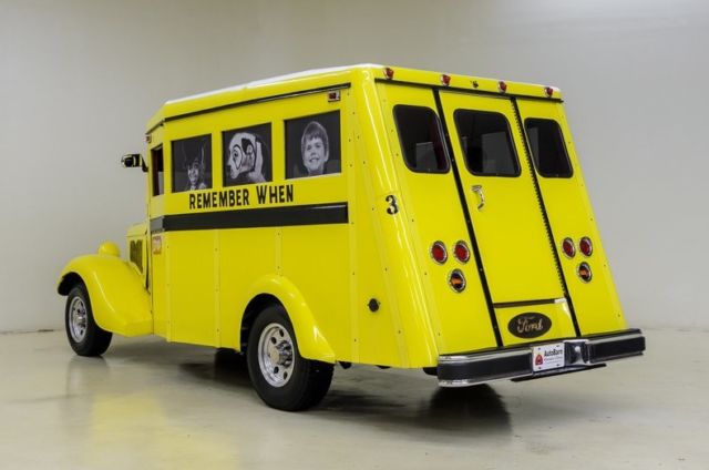 1935 ford slantback school bus 0 yellow 350ci 3-spd auto w/od