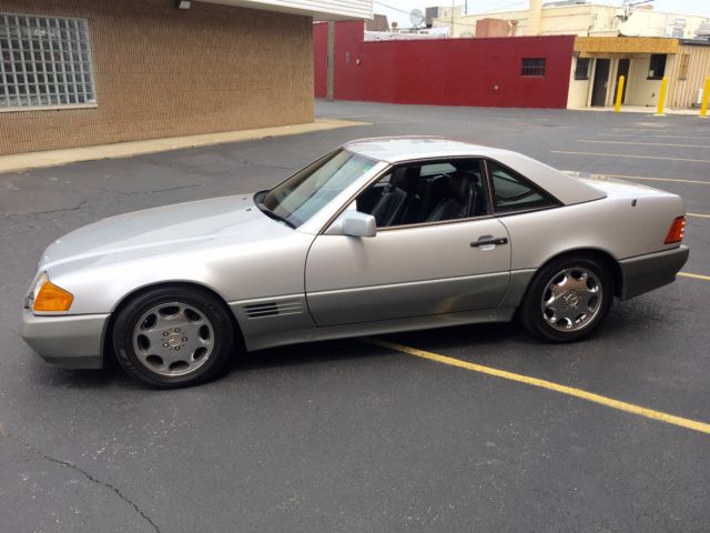 1991 mercedes benz sl500 - convertible hardtop - 73k miles - loaded!
