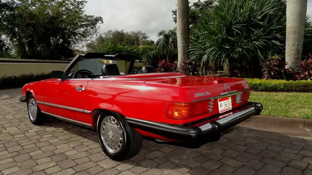 1989 mercedes benz 560sl roadster 2 owner 78000 miles all original inside an out