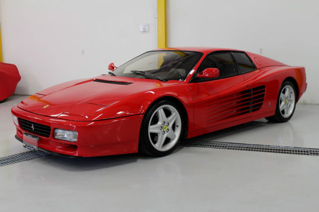 1992 ferrari 512 tr - spectacular condition! euro spec - very rare! 30,640 miles