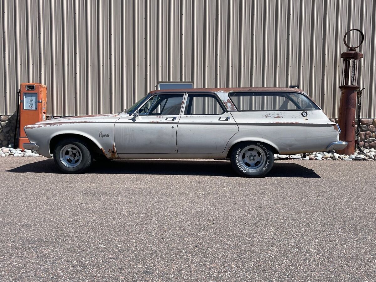 1963 plymouth savoy wagon brown rwd manual