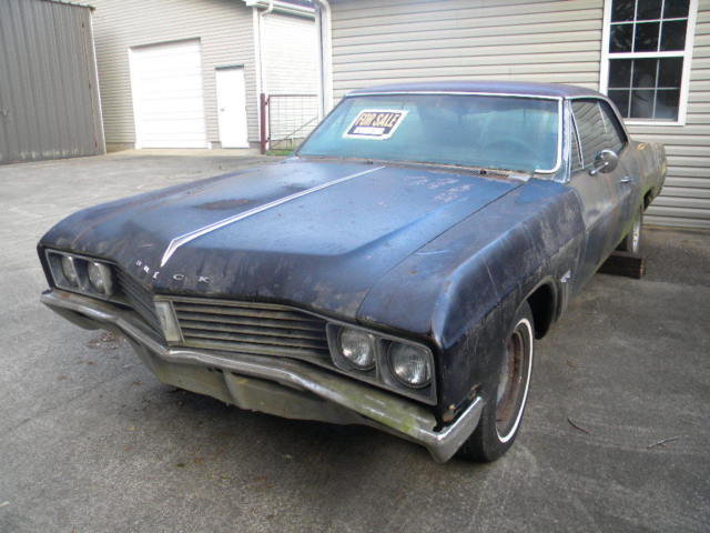 1967 buick skylark 2 dr hardtop (great project/parts donor/part out)-no reserve!