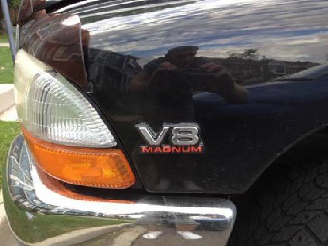 2000 dodge dakota slt v8-105,000 miles, black, extended cab, in colorado springs, co
