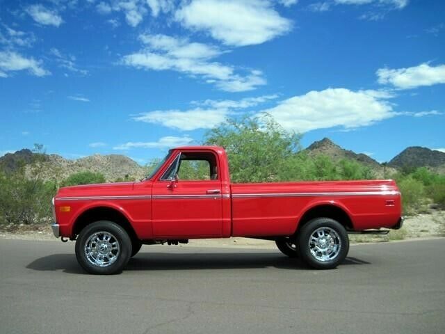 1971 chevrolet k10 4x4 (rare) shown on weekends in coeur d alene, idaho