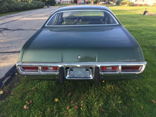 1973 plymouth satellite 4 door with slant 6 engine 31,206 original miles