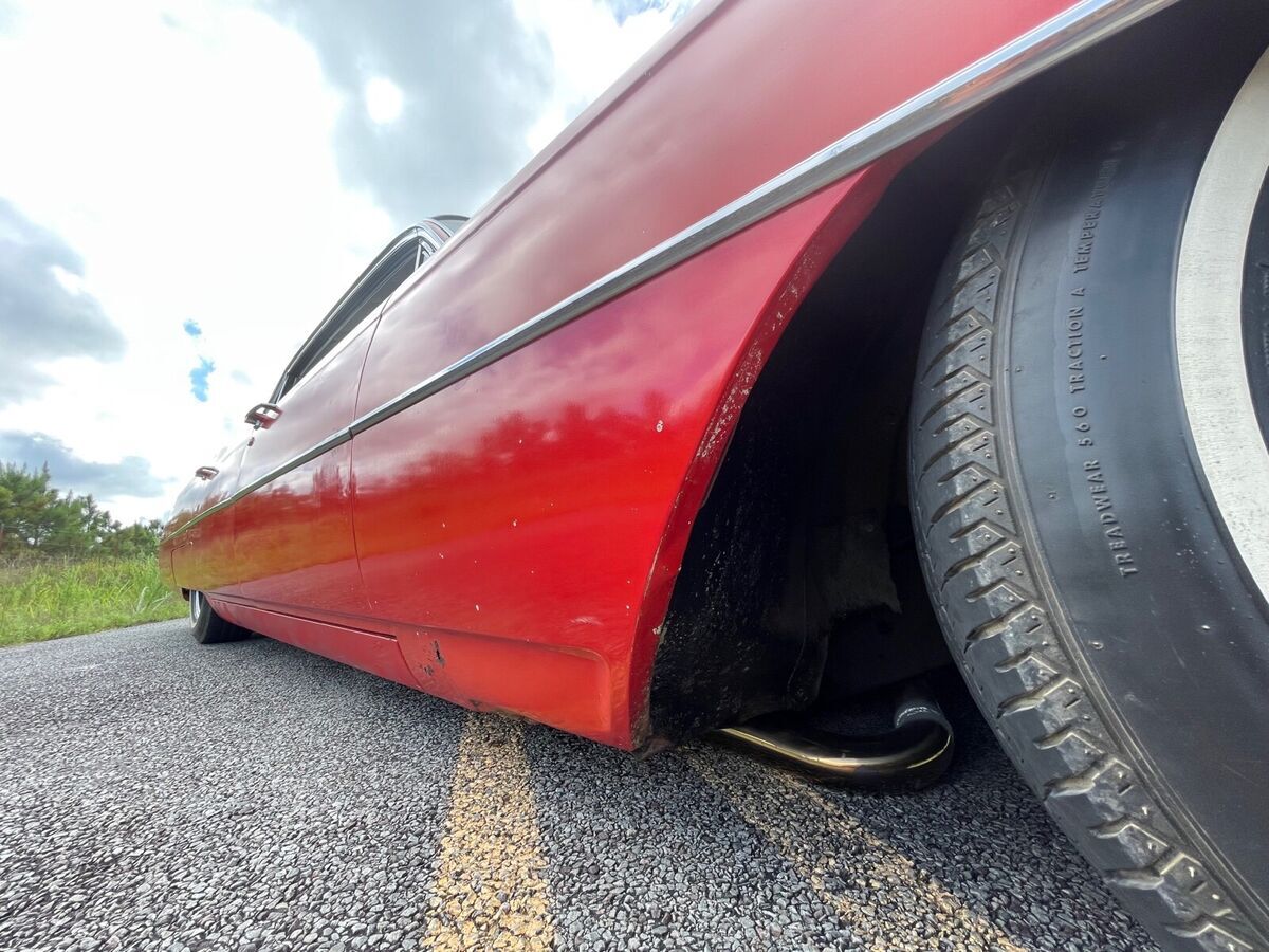 1964 cadillac deville sedan red rwd automatic