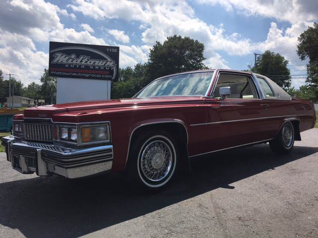 1978 cadillac deville automatic rwd v8 gasoline