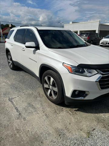 2018 chevrolet traverse lt leather
