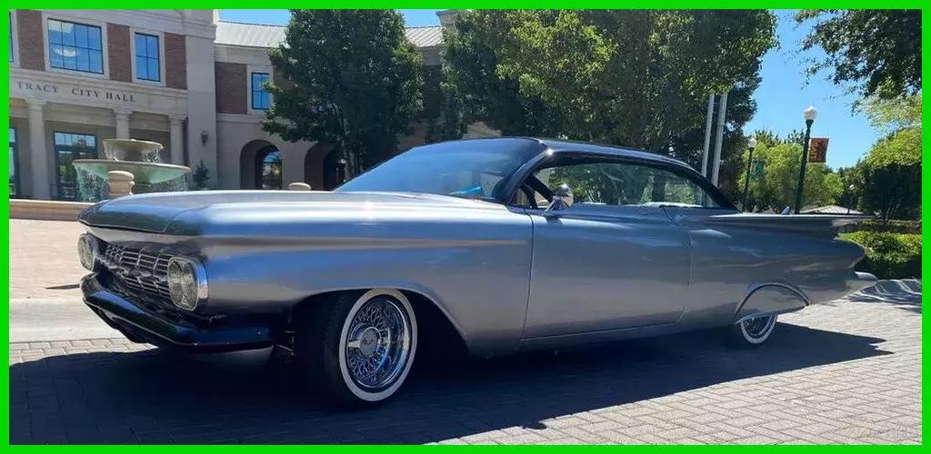 1959 chevrolet bel-air 5.9l 350hp v8 original gauges chop top