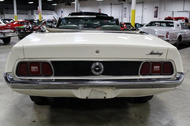 1972 ford mustang 49400 miles white convertible 302ci v8 3 speed automatic