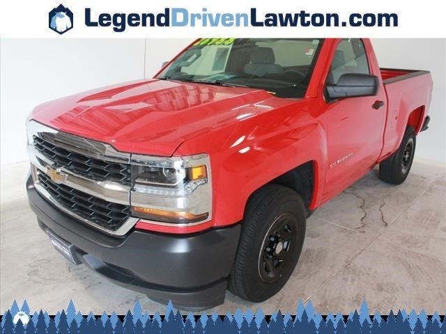 used 2017 chevrolet silverado 1500 2wd regular cab lawton, ok 73505 for sale in lawton, oklahoma