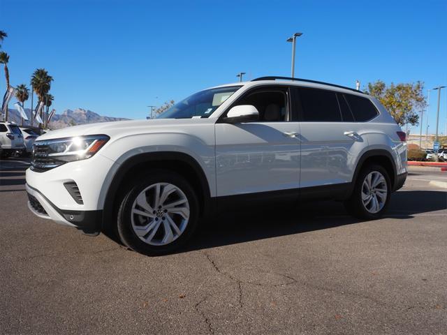 2021 volkswagen atlas 3.6l se w/technology
