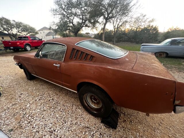 1966 ford mustang sportscar brown rwd manual fastback