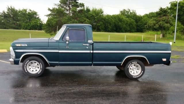 very nice 1969 f100 green ford pickup