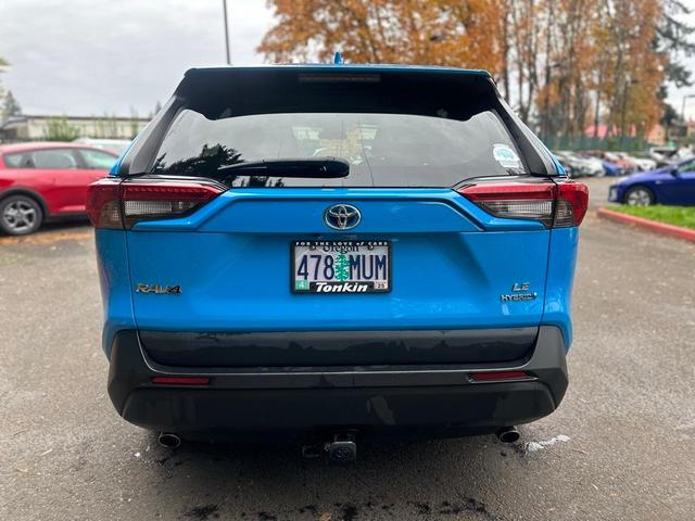 2021 toyota rav4 hybrid le