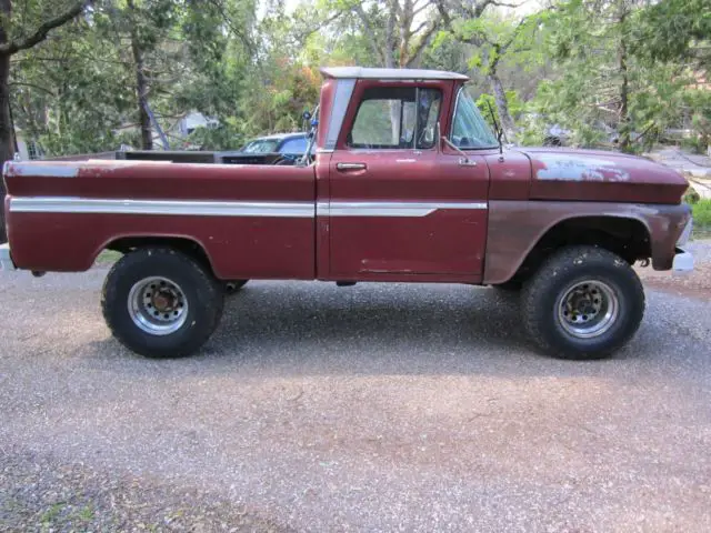 1963 chevy k10 factory 4x4 fleet side short bed 1/2 ton