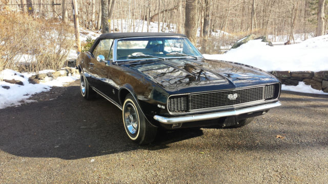 chevrolet camaro rs/ss convt 350/295hp matching numbers. factory a/c