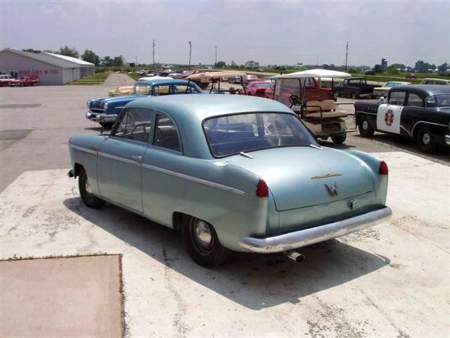 1953 willys aero 2 dr sedan, complete and driving, unmolested, original