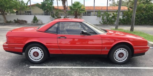 1989 cadillac allante hard top convertible