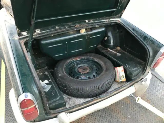 1966 triumph tr 4 roadster â€œbarnfindâ€ non running very good body and chassis