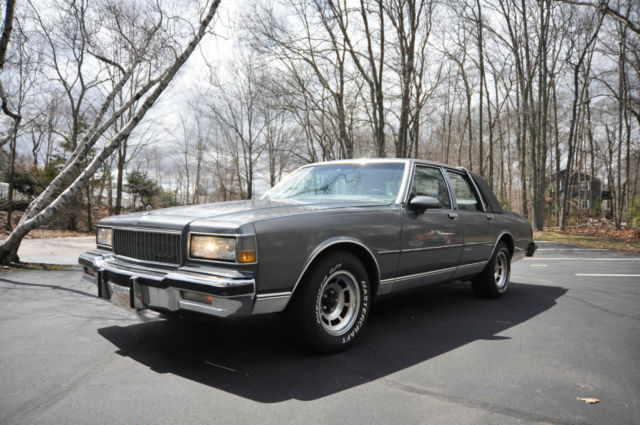 1988 chevrolet caprice brougham ls mint condition grey low miles