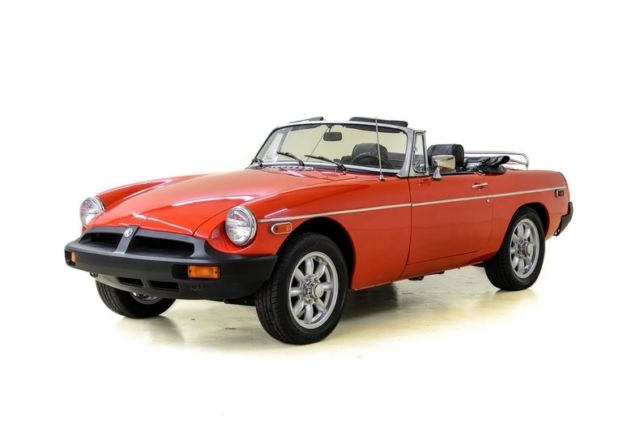 1976 mg b 96518 miles red convertible 1798 cc