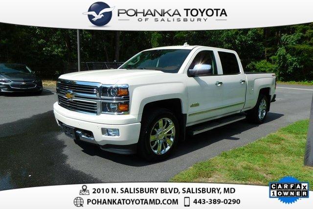 used 2015 chevrolet silverado 1500 4x4 crew cab high country salisbury, md 21801 for sale in salisbury, maryland