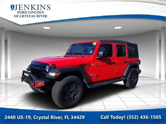 2018 jeep wrangler unlimited sport