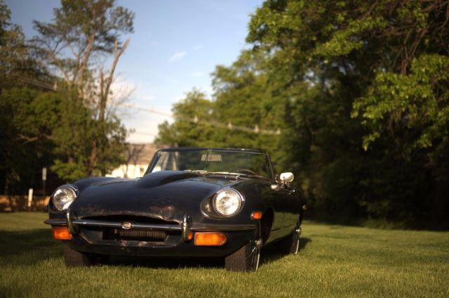 1970 jaguar e-type roadster, factory hardtop, very original, survior condition